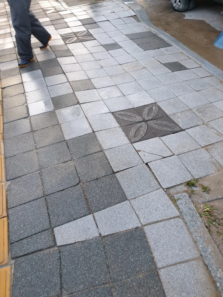 용인 단지 블럭교체 현장