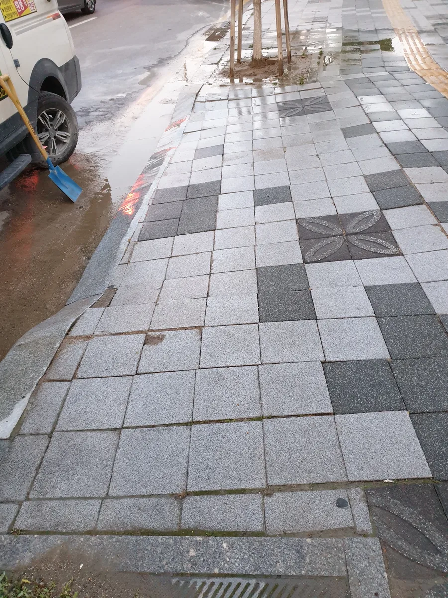 용인 단지 블럭교체 현장
