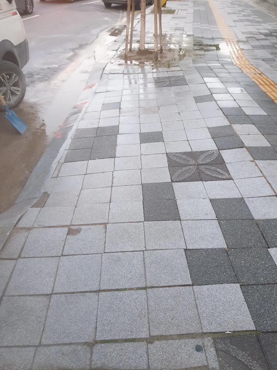 용인 단지 블럭교체 현장