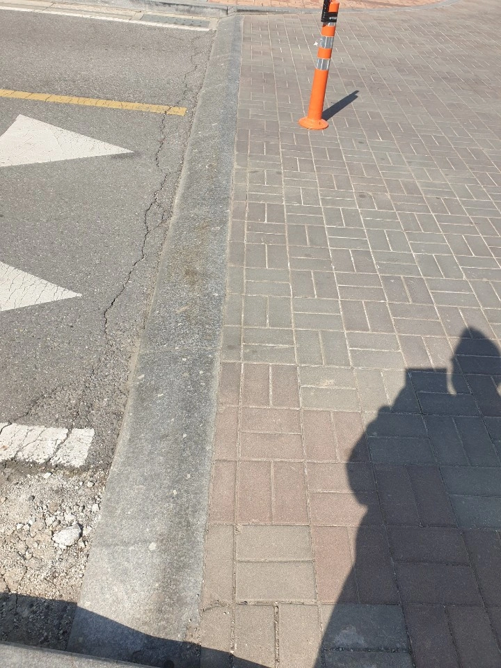 평택 보행로 블럭시공 현장